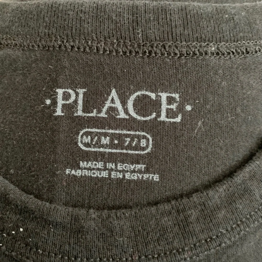 Children’s Place | Long Sleeve Top Black Shirt Coding Yellow Genius Red